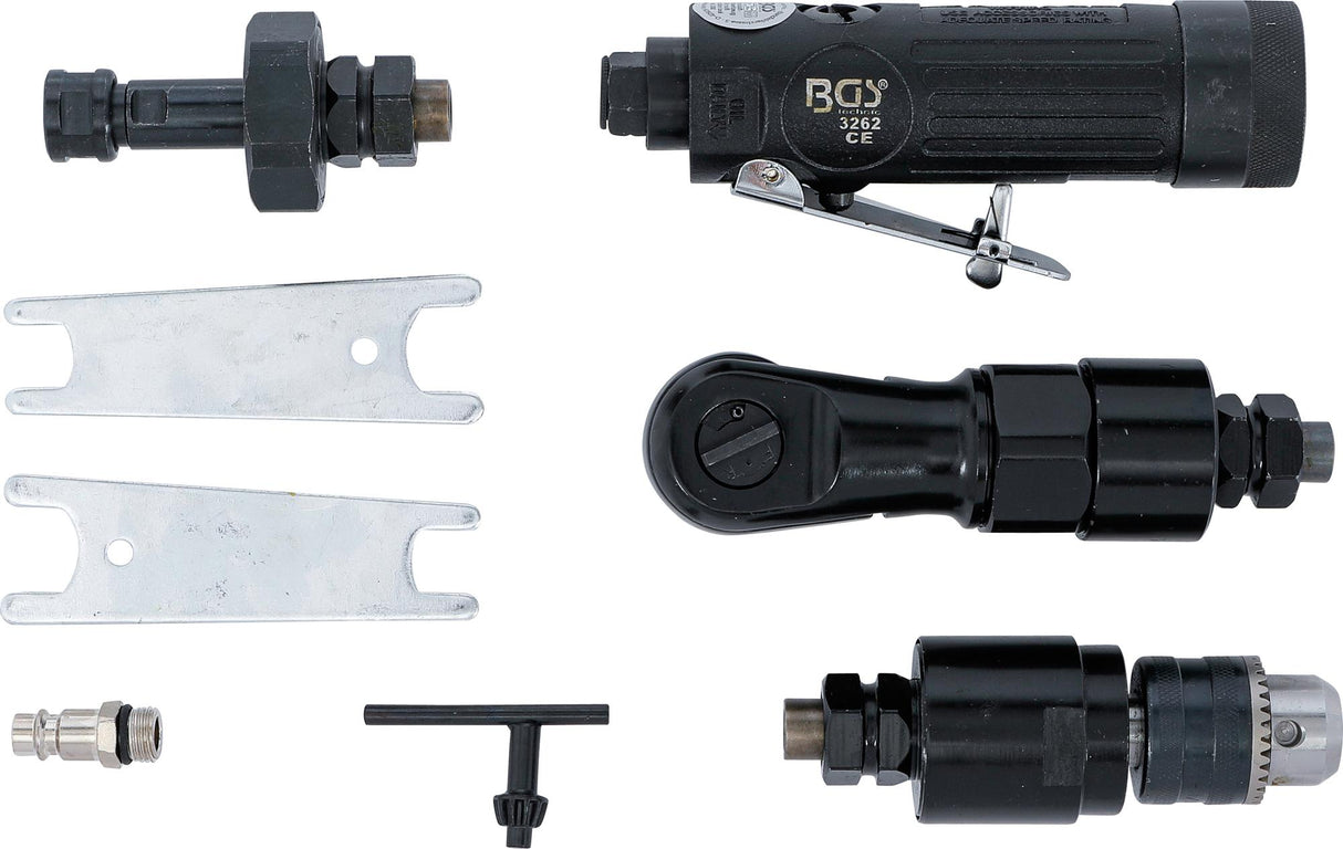 AIR MULTI-TOOL WITH 3 CHANGEABLE WORKING HEADS (3262)