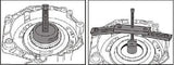 DOUBLE CLUTCH 7-SPEED DSG GEARBOX REMOVAL TOOL SET | VW GOLF AUDI A3 (S0122B)
