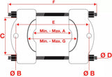 SPLITTING KNIFE SET FOR BALL BEARING ASSEMBLIES | 6 PCS. (7753)