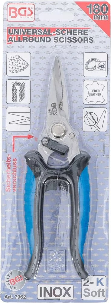 UNIVERSAL SHEARS | STAINLESS STEEL | 180 MM (7962)