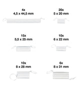 TENSION SPRING ASSORTMENT | 65 PCS. (88173)
