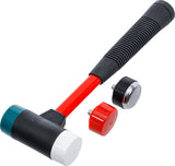 HAMMER SET WITH INTERCHANGEABLE HEADS | FIBREGLAS SHAFT | Ø 38 MM (91864)