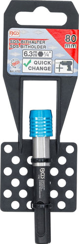 SDS BIT-HOLDER | INTERNAL HEXAGON 6.3 MM (1/4") | 80 MM (1732)