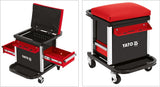 SHOP ROLLER SEAT STOOL WITH DRAWERS (YT-08790)