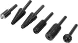ROTARY RASPS FOR METAL(3PCS)&WOOD(3PCS) (YT-61712)