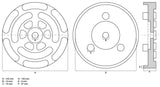 RUBBER PAD | FOR AUTO LIFTS | Ø 140 MM (6476-2)