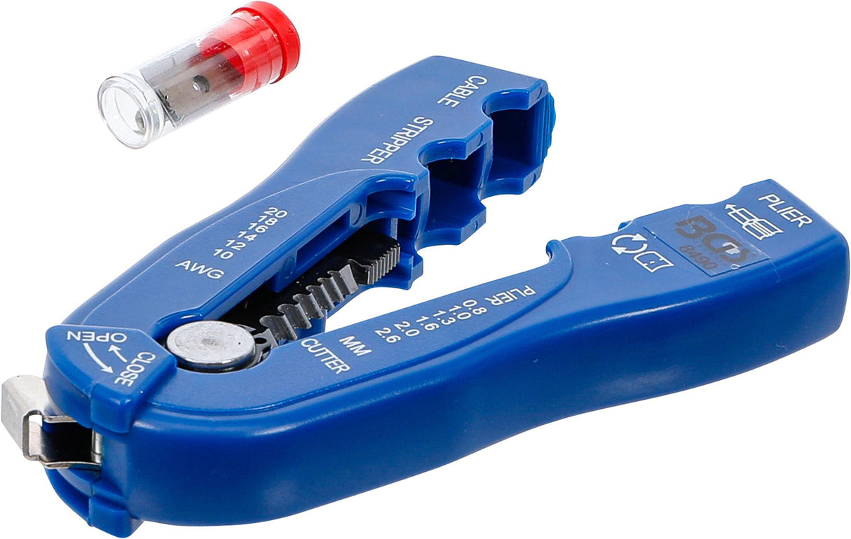 WIRE & CABLE STRIPPER "2-IN-1" | 0.8 - 2.6 MM (8490)