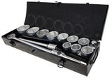 SOCKET AND WRENCH SET 6-POINT | 25 MM (1") | 36 - 80 MM | 15 PCS. (SS1501)