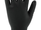 DIAMOND TEXTURED DISPOSABLE NITRILE GLOVES | 50 PCS | SIZE L (9) (YT-74742)