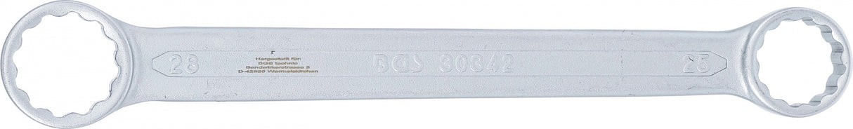 DOUBLE RING SPANNER | EXTRA FLAT | 25 X 28 MM (30342)