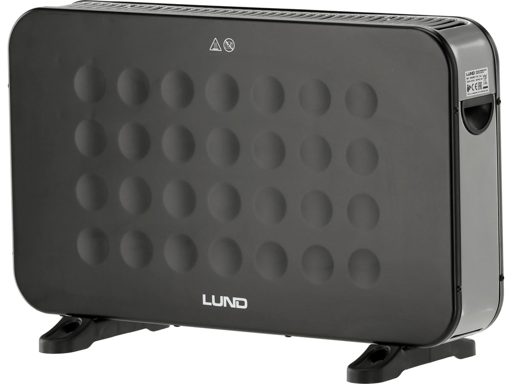 CONVECTOR HEATER 2000W BLACK (68651)