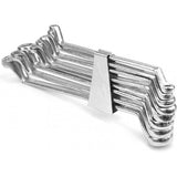 BI-HEXAGONAL RING SPANNER SET 8PCS (52570)
