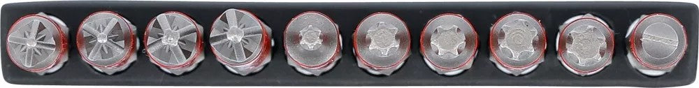 ANTI-SLIP BIT SET | MAGNETIC | 70 MM | 10 PCS. (4831)