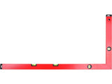 ALUMINUM RECTANGULAR SPIRIT LEVEL/SET SQUARE 1000 X 500 MM (YT-70748)