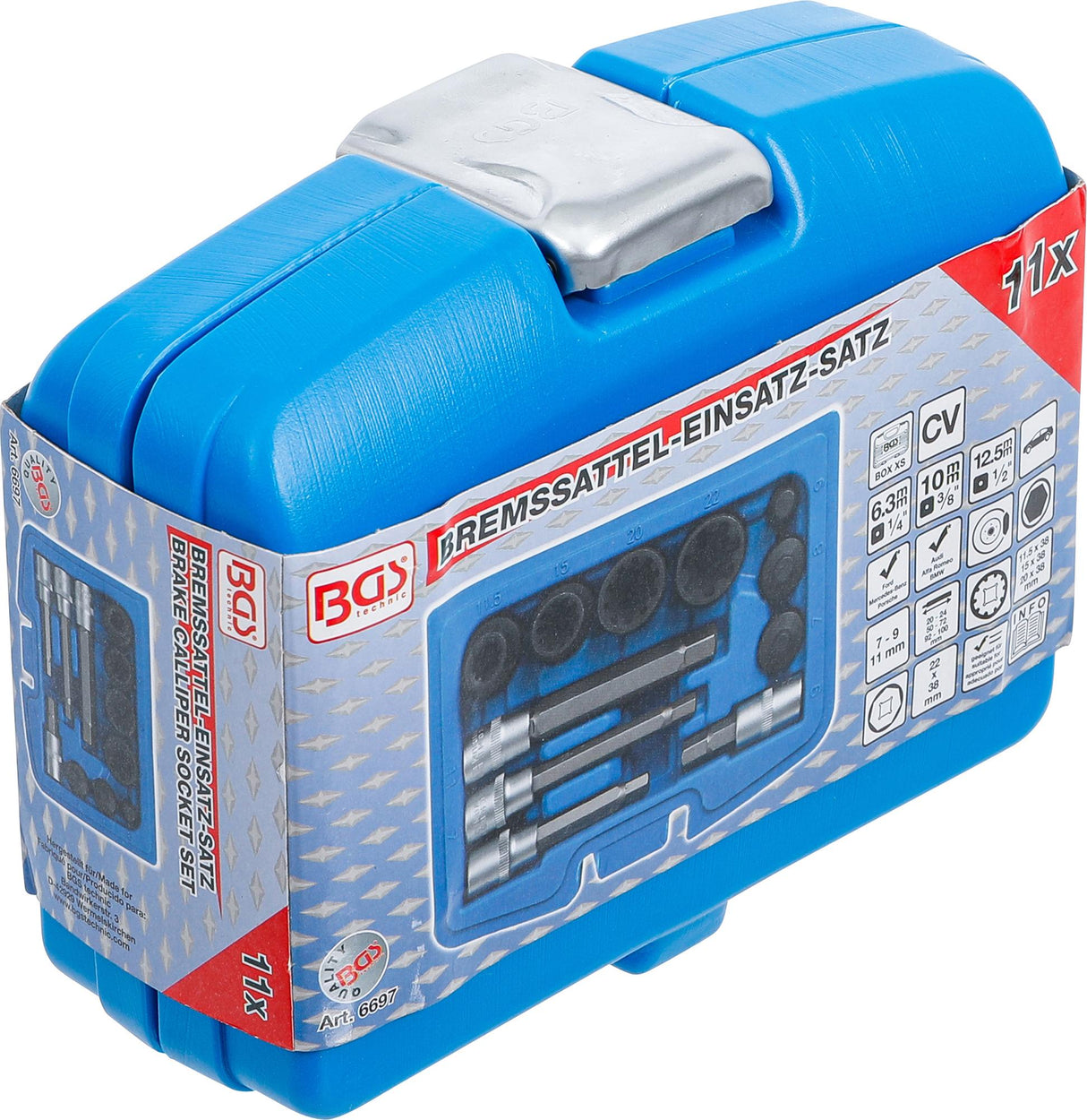 BRAKE CALLIPER SOCKET SET | 11 PCS. (6697)