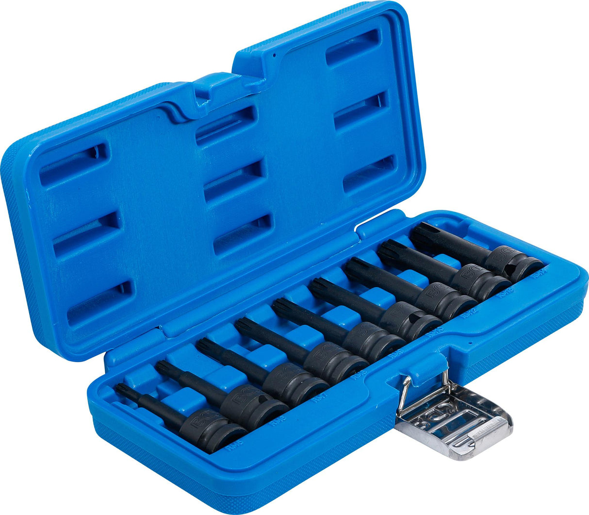 IMPACT BIT SOCKET SET | 12.5 MM (1/2") DRIVE | SPLINE (FOR RIBE) M5 - M14 | 9 PCS. (5483)