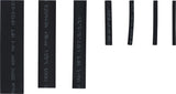 SHRINK TUBE ASSORTMENT | BLACK | 127 PCS. (8042)