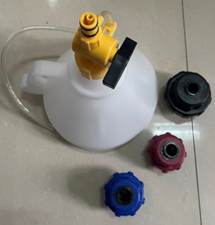 RADIATOR COOLANT FILLING FUNNEL SET | SPILL-PROOF | 4 PCS. (SK0044)