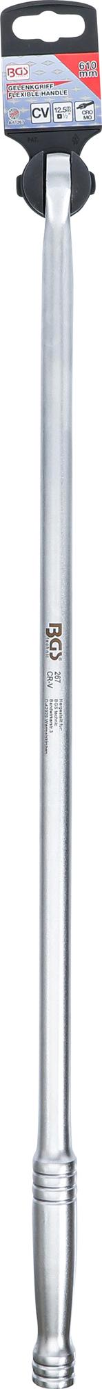 FLEXIBLE HANDLE | EXTERNAL SQUARE 12.5 MM (1/2") | 610 MM (267)