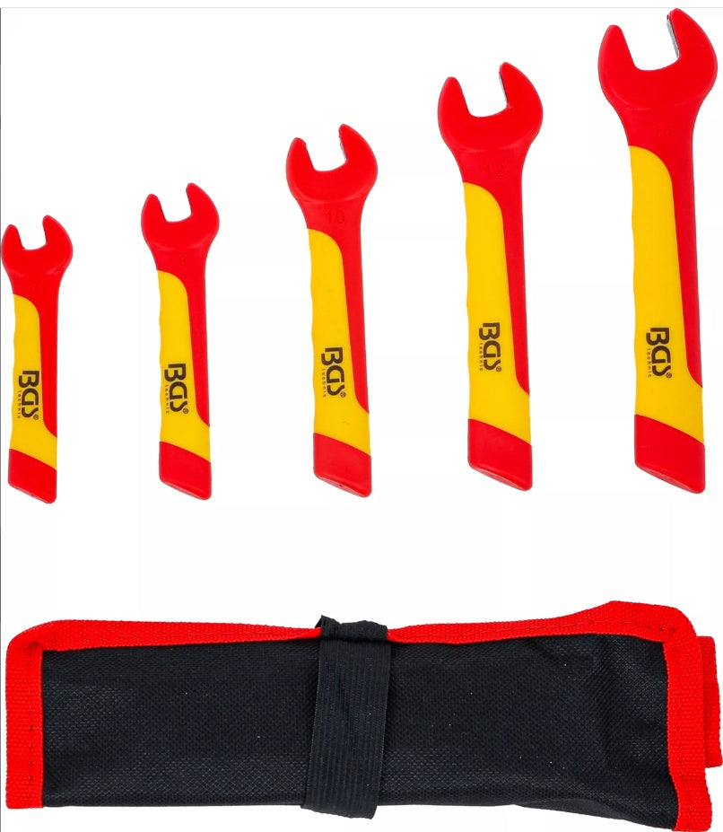 VDE SINGLE OPEN END SPANNER SET | 7 - 14 MM | 5 PCS. (7159)