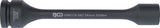 TORSION IMPACT SOCKET, HEXAGON | 25 MM (1") DRIVE | 24 MM | 350 NM (6940)