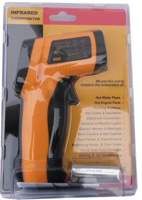DIGITAL LASER THERMOMETER | FROM -50 TO 550 °C (WH550)
