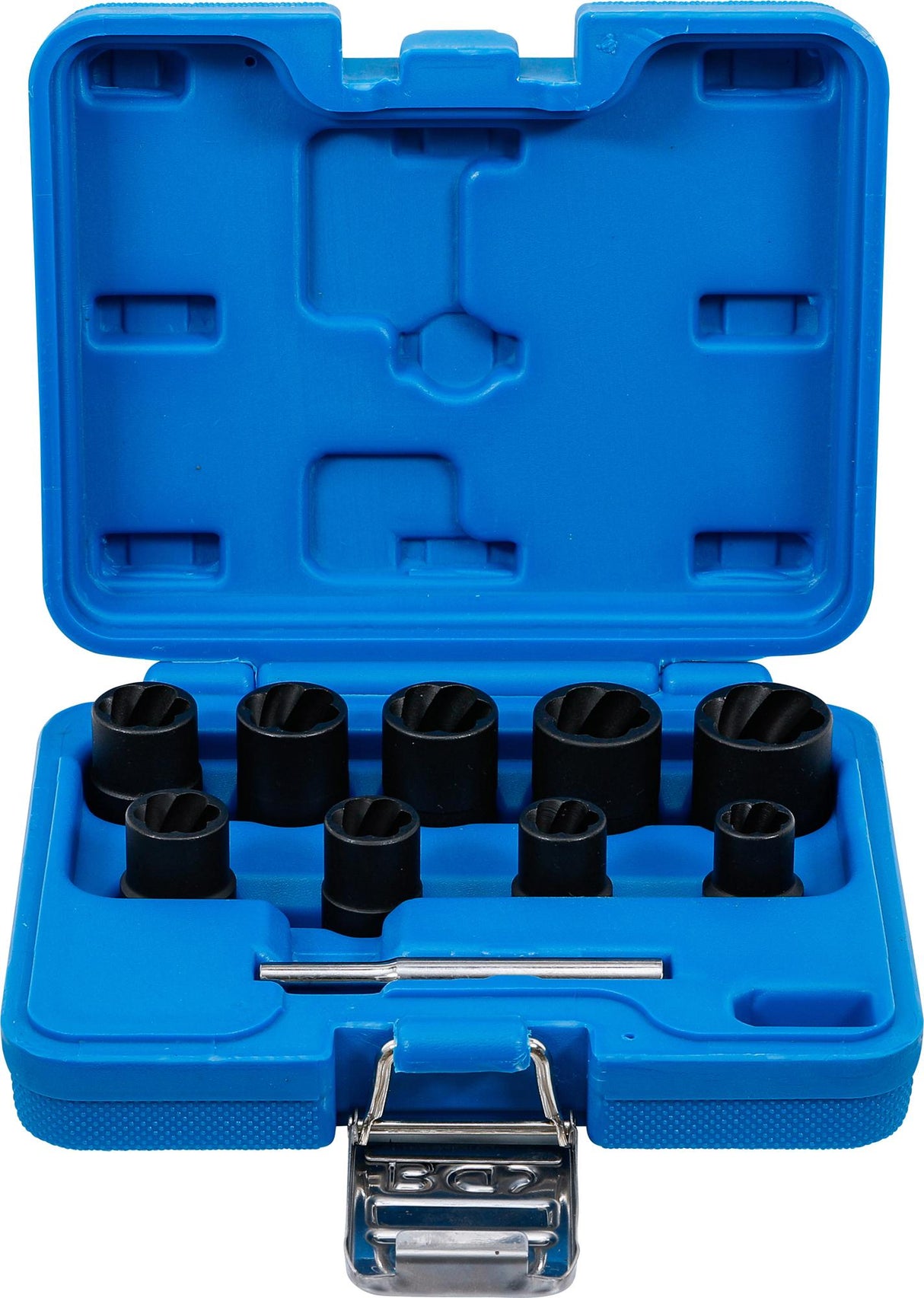 TWIST SOCKET SET (SPIRAL PROFILE) / SCREW EXTRACTOR | 10 MM (3/8") DRIVE | 10 - 19 MM | 10 PCS. (5265)
