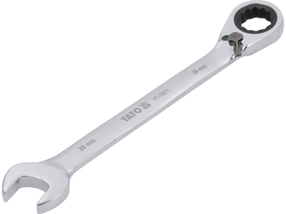 RATCHET COMBINATION WRENCH 28MM (YT-1671)