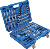 SOCKET SET HEXAGON | 6.3 MM (1/4") / 10 MM (3/8") | INCH SIZES | 92 PCS. (2299)