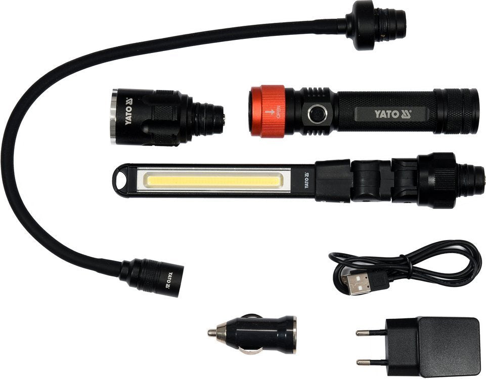 WORKLIGHT 3IN1 IN CASE 380LM (YT-08521)