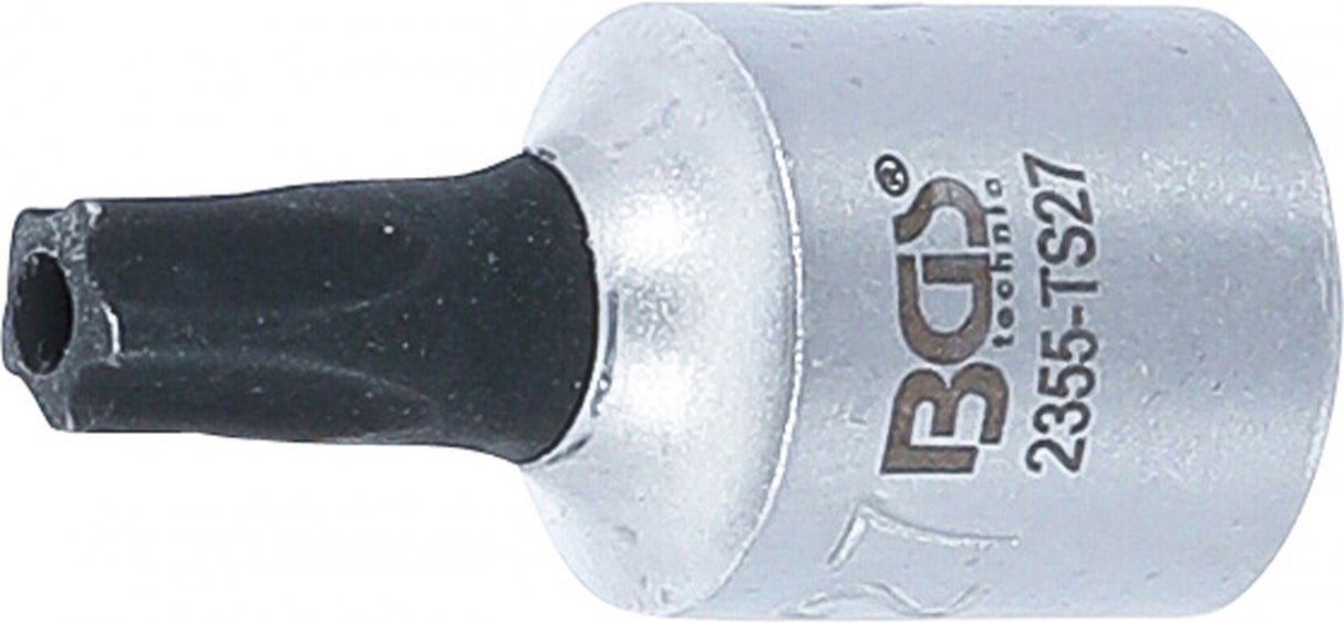 BIT SOCKET | 6.3 MM (1/4") DRIVE | T-STAR TAMPERPROOF (FOR TORX) TS27 (2355-TS27)