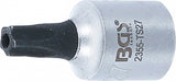 BIT SOCKET | 6.3 MM (1/4") DRIVE | T-STAR TAMPERPROOF (FOR TORX) TS27 (2355-TS27)