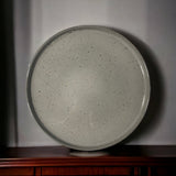 PLATE STEPP | GREY | GLOSSY | CERAMIC | Ø27CM (69990)