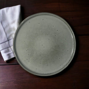 PLATE STEPP | GREY | GLOSSY | CERAMIC | Ø21.5CM (69991)