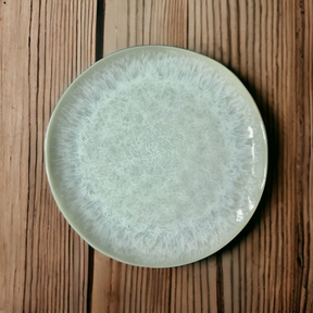 PLATE JAZZ | GLOSSY | WHITE | CERAMIC | Ø28CM (69996)