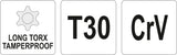 TORX SECURITY KEY LONG T30 (YT-05519)