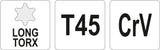 TORX KEY LONG T45 (YT-05502)