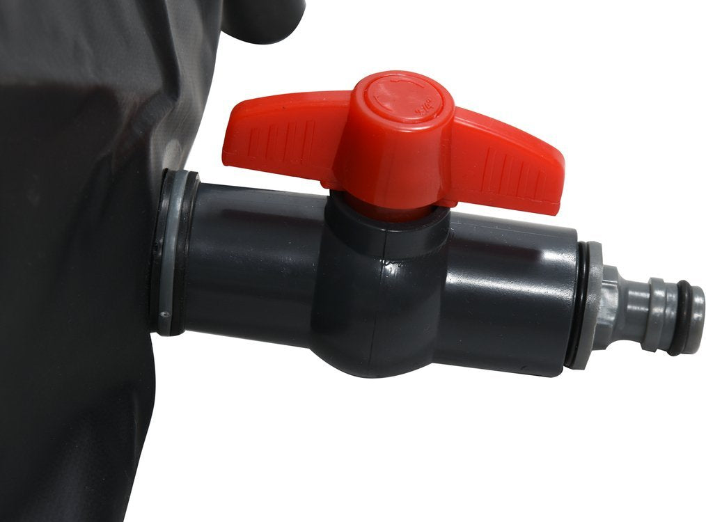 COMPRESSIBLE RAIN BARREL 100L PVC (89700)