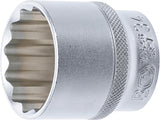 SOCKET, 12-POINT | 12.5 MM (1/2") DRIVE | 34 MM (10648)
