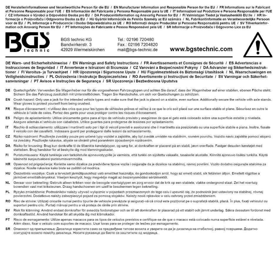 SPARE HYDRAULIC UNIT | FOR BGS 2889 (2889-1)