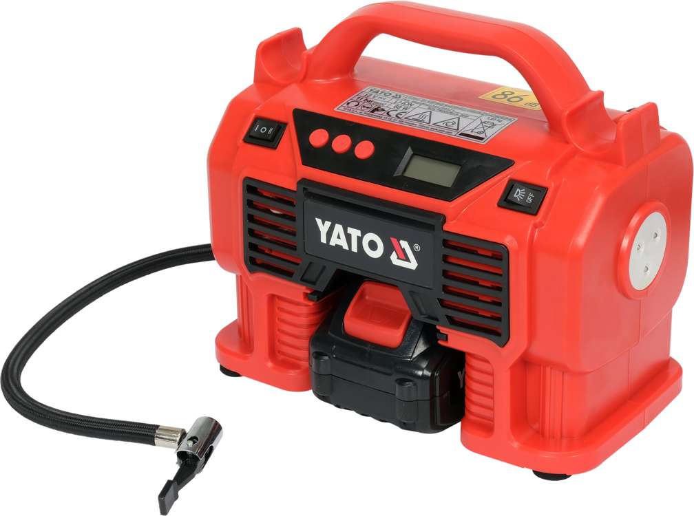 INFLATOR 18V 11 BAR 12 L/MIN - 3AH (YT-23247)