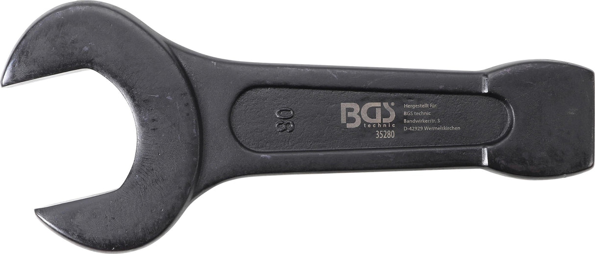 SLOGGING OPEN END SPANNER | 80 MM (35280)