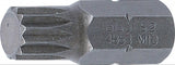 BIT | LENGTH 30 MM | 10 MM (3/8") DRIVE | SPLINE (FOR XZN) M10 (4853)