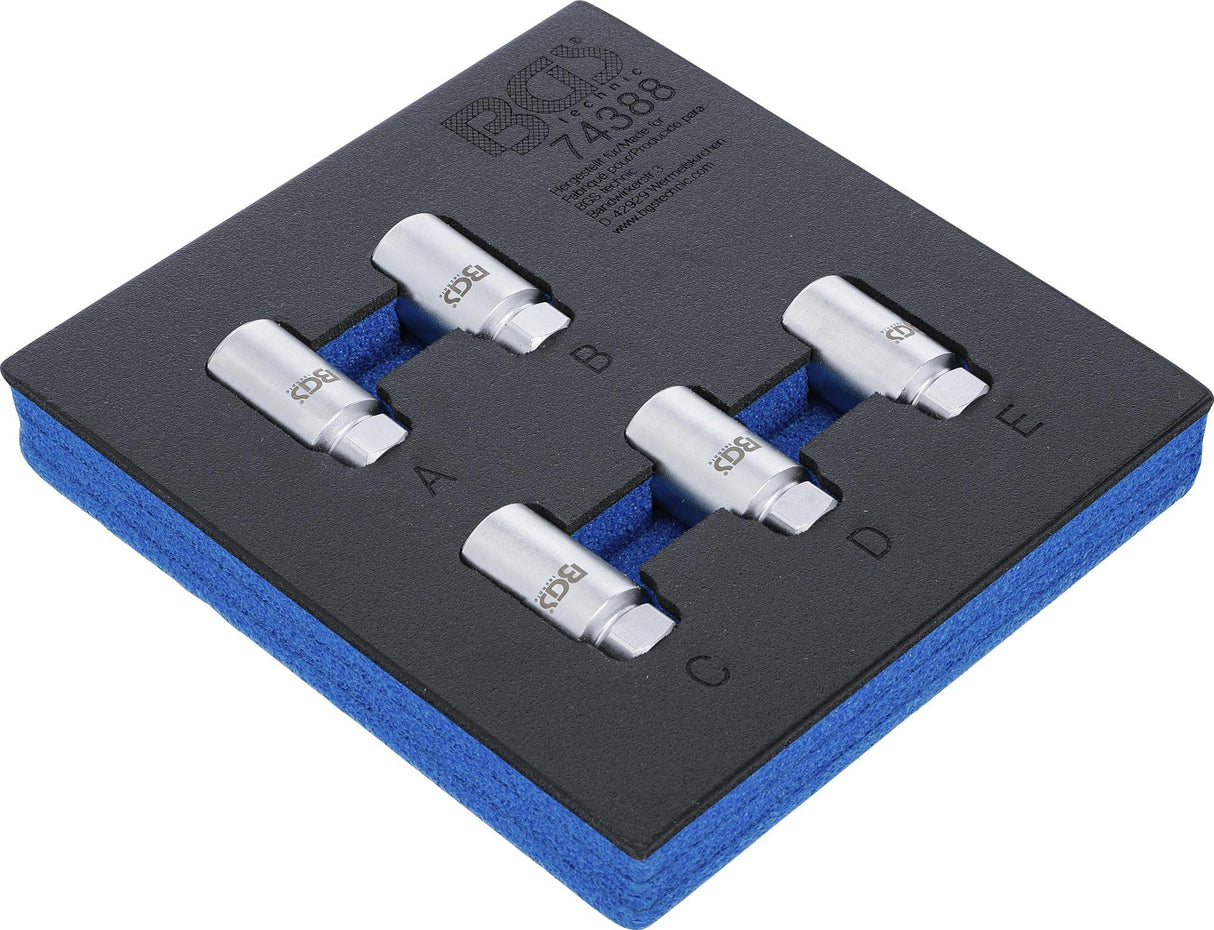 TOOL TRAY 1/6: RIM LOCK SOCKET SET FOR TESLA | 5 PCS. (74388)