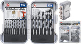 WOOD DRILL SET | 3 - 10 MM | 15 PCS. (50817)