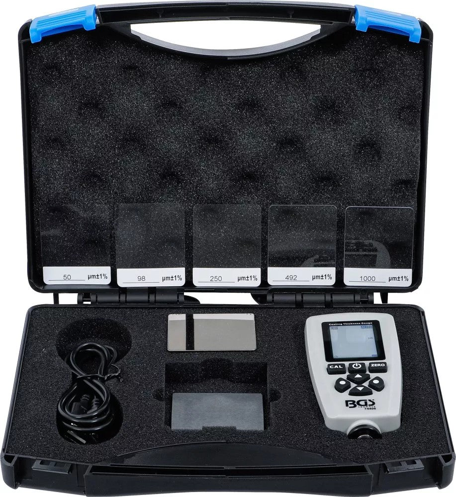 COATING THICKNESS GAUGE | FOR IRON AND NON-IRON METALS (74406)