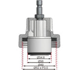 ADAPTOR NO. 12 FOR BGS 8027, 8098 | FOR FORD MONDEO, LAND ROVER, OPEL / VAUXHALL, SSANGYONG (8027-12)