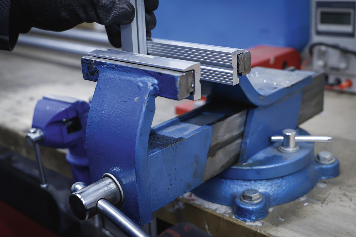 BENCH VICE JAW PROTECTORS | ALUMINIUM | 125 MM | 2 PCS. (9282)