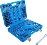 TOOL SET | 6.3 MM (1/4") + 12.5 MM (1/2") | E-TYPE / T-STAR (FOR TORX) | 84 PCS. (7849)