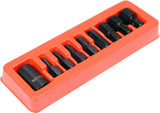 9PCS 1/2"DR  IMPACT HEX BIT & HOLDER SET (YT-10662)
